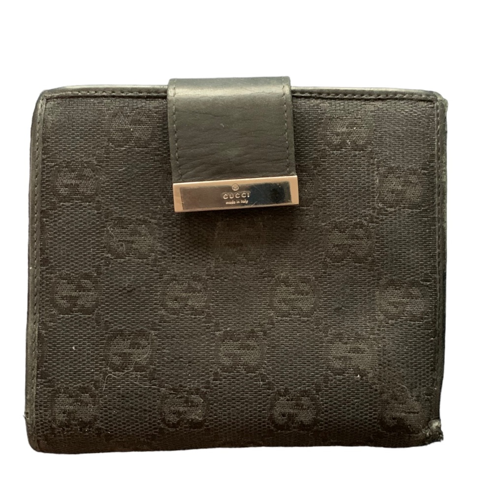 Gucci Bi-fold Canvas Wallet